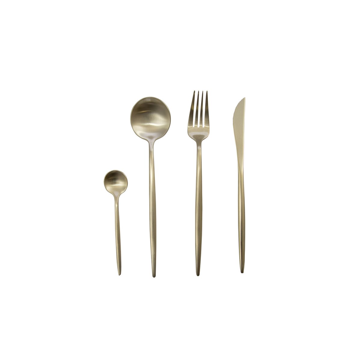 MENAGERE 24 PIECES CHAMPAGNE